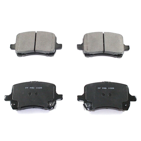 Pronto Dura Ceramic Brake Pads Front, Bp1028C BP1028C